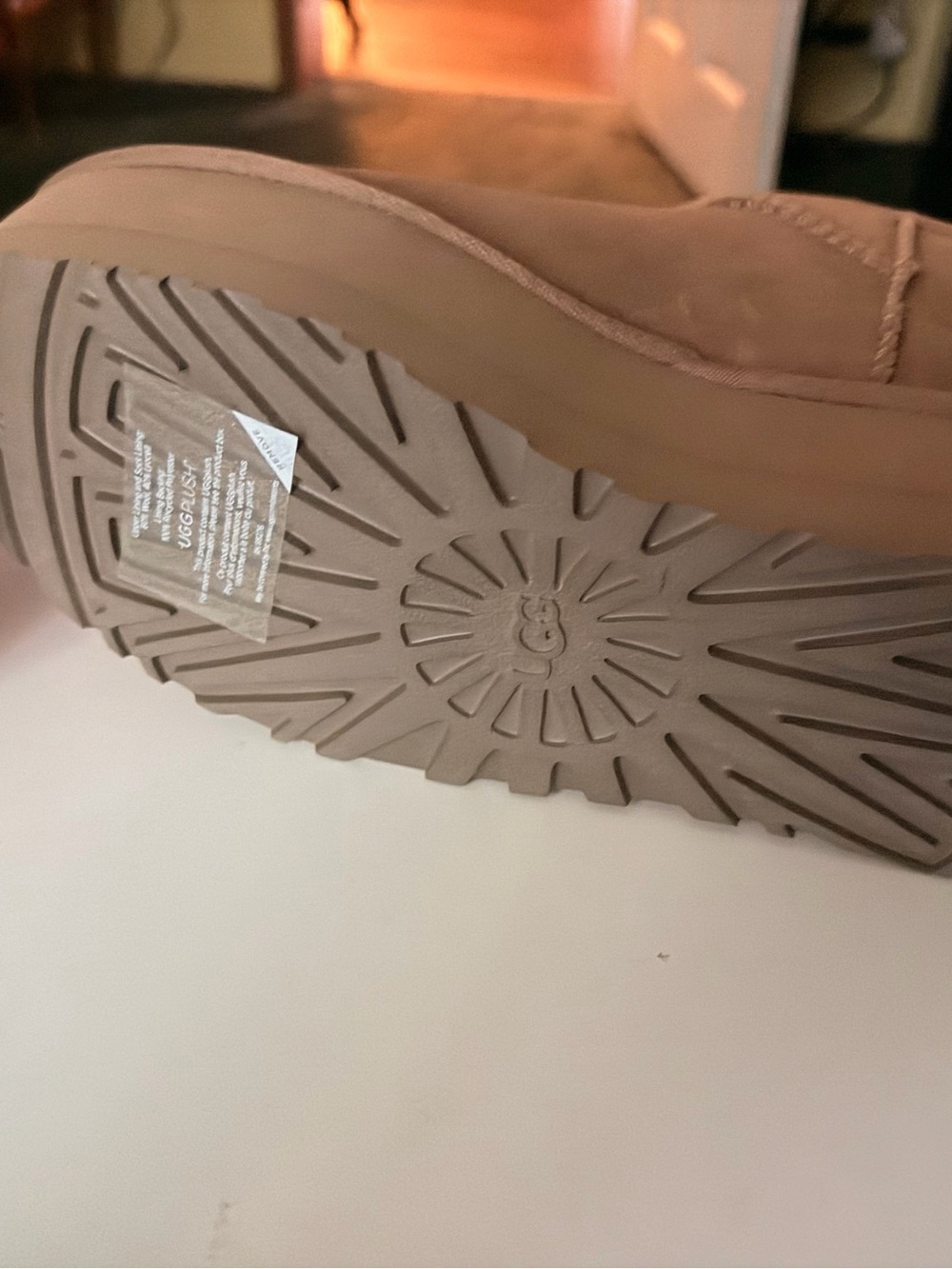 UGG Classic Ultra Mini Platform in Chestnut Brown - Picture 6 of 6